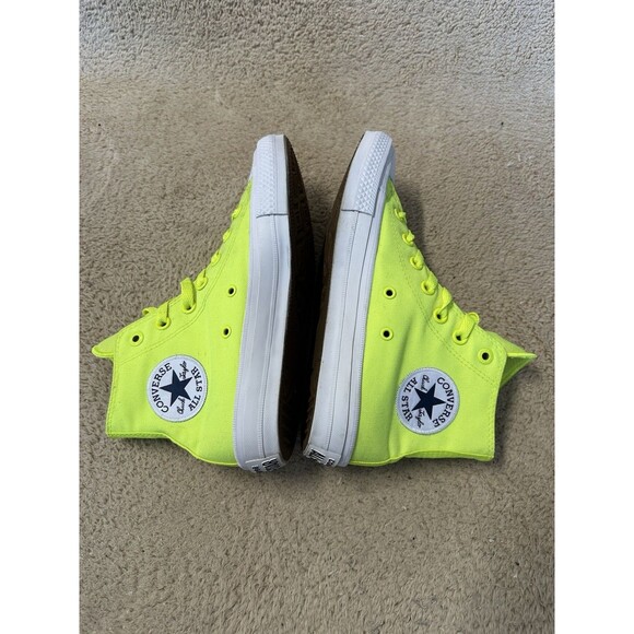 Converse Yellow High-Top Athletic Shoes - Picture 5 of 9